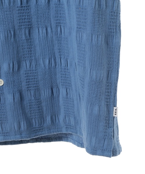 MEN'S BIGI(メンズビギ)の「【Wax London/ワックスロンドン】ジャガードシャツ(Tシャツ/カットソー・メンズ・ブルー/ホワイト/イエロー・02/03)」の22枚目の写真