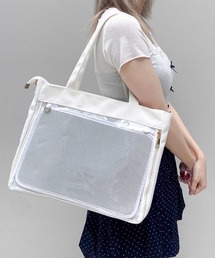 推し活さぽちゃん（オシカツサポチャン）の「キャンバスA4痛バッグ（トートバッグ）」