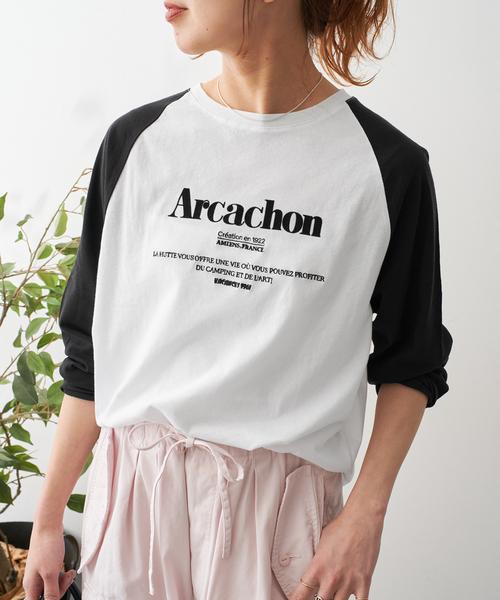 tシャツ La Hutte / ラ ユット BB Tee レディース Spick＆Span tシャツ La Hutte / ラ ユット ロゴラグランTee