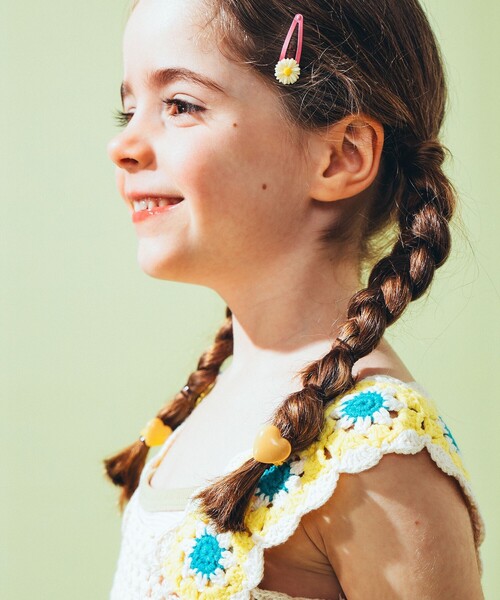 lusikka /ベビー フラワー ピン セット 2025（ヘアピン