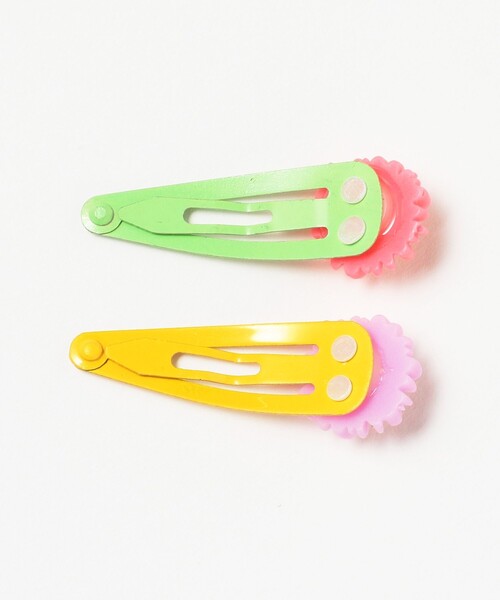 lusikka /ベビー フラワー ピン セット 2025（ヘアピン）｜こども