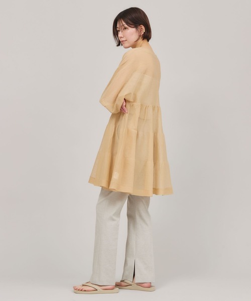 Curensology シェルタリングブーツカットパンツ今季未使用 Curensology（カレンソロジー）の「Curensology(カレンソロジー