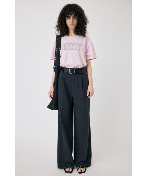 MOUSSY(マウジー)の「【ZOZO・一部店舗限定】MOUSSY EMBROIDERY Tシャツ(Tシャツ/カットソー・レディース・ブラック/ブルー/ホワイト/ピンク・FREE)」の17枚目の写真