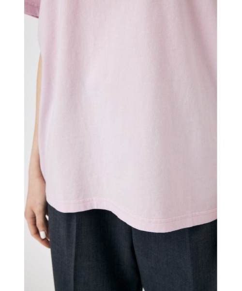 MOUSSY(マウジー)の「【ZOZO・一部店舗限定】MOUSSY EMBROIDERY Tシャツ(Tシャツ/カットソー・レディース・ブラック/ブルー/ホワイト/ピンク・FREE)」の7枚目の写真