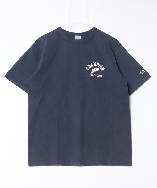 Champion(チャンピオン)の「チャンピオン SHORT SLEEVE T-SHIRT_(Tシャツ/カットソー・メンズ・ネイビー/ブラック/クリーム・M/L/LL)」の1枚目の写真