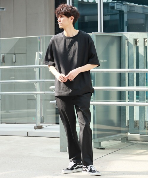 LAKOLE（ラコレ）の「【セットアップ可】DRYワッシャーワキポケプルオーバー / 289688（Tシャツ/カットソー・メンズ・ネイビー/ライトグレー/ブラック/ブラウン系その他・SMALL/MEDIUM/LARGE/X-LARGE）」の5枚目の写真