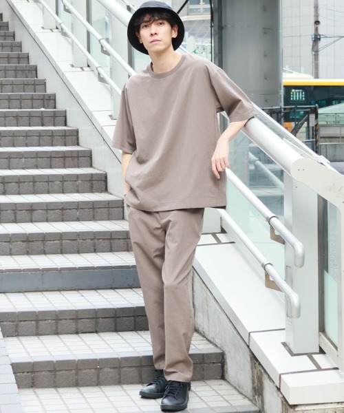 LAKOLE（ラコレ）の「【セットアップ可】DRYワッシャーワキポケプルオーバー / 289688（Tシャツ/カットソー・メンズ・ネイビー/ライトグレー/ブラック/ブラウン系その他・SMALL/MEDIUM/LARGE/X-LARGE）」の7枚目の写真