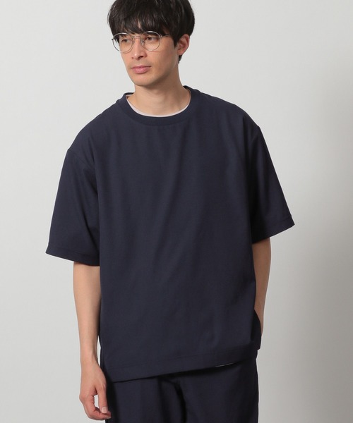 LAKOLE（ラコレ）の「【セットアップ可】DRYワッシャーワキポケプルオーバー / 289688（Tシャツ/カットソー・メンズ・ネイビー/ライトグレー/ブラック/ブラウン系その他・SMALL/MEDIUM/LARGE/X-LARGE）」の14枚目の写真