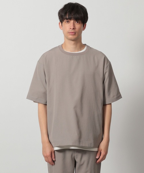 LAKOLE（ラコレ）の「【セットアップ可】DRYワッシャーワキポケプルオーバー / 289688（Tシャツ/カットソー・メンズ・ネイビー/ライトグレー/ブラック/ブラウン系その他・SMALL/MEDIUM/LARGE/X-LARGE）」の15枚目の写真