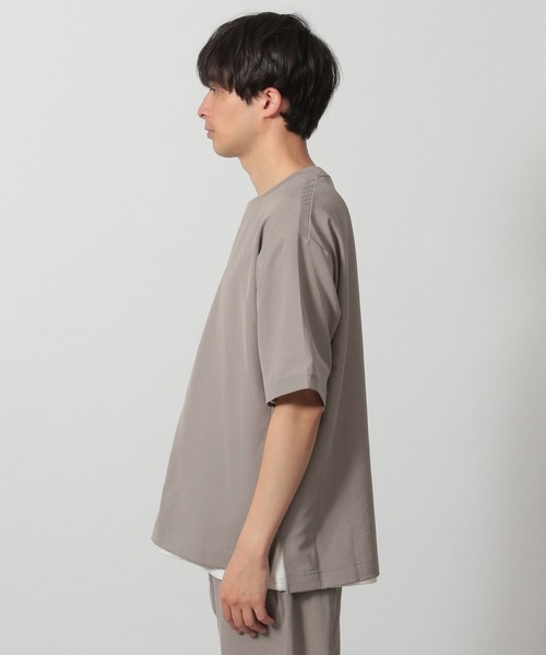 LAKOLE（ラコレ）の「【セットアップ可】DRYワッシャーワキポケプルオーバー / 289688（Tシャツ/カットソー・メンズ・ネイビー/ライトグレー/ブラック/ブラウン系その他・SMALL/MEDIUM/LARGE/X-LARGE）」の16枚目の写真