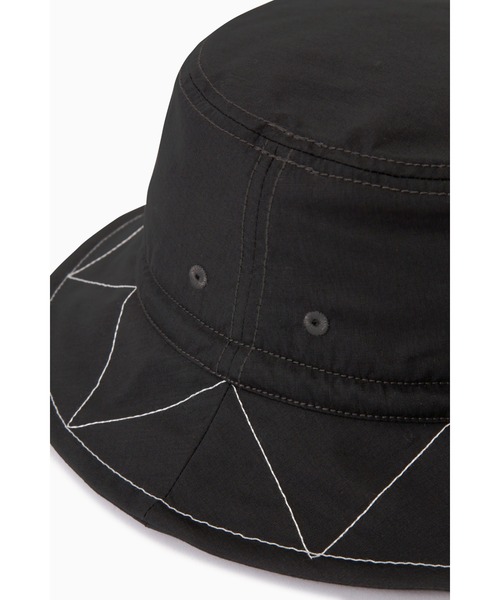 たらっち Gramicci×and wander Zigzag Stitch Hat(F Black/ブラック