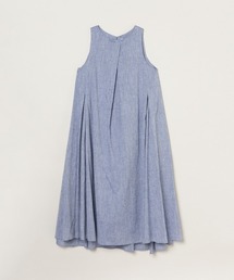 【新品タグ付】three dots スリードッツ 花柄ノースリーブワンピース M 新品タグ付】three dots スリードッツ 花柄ノースリーブ