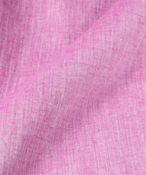 three dots（スリードッツ）の「コットンリネン ドレス（ワンピース・レディース・ピンク系その他/ライトブルー/イエロー/ネイビー/レッド・SMALL/MEDIUM）」の20枚目の写真