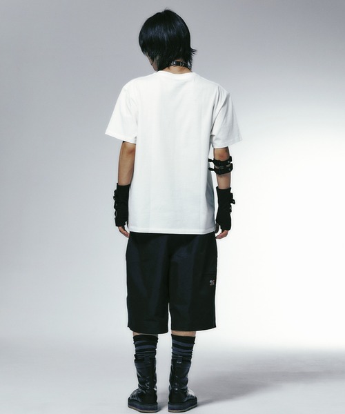NICE GHOST CLUB(ナイスゴーストクラブ)の「A'GEM/9 × .kom 『NICE GHOST CLUB/ナイスゴーストクラブ』 MOVING SYMBOL TEE/ムービング シンボル TEE(Tシャツ/カットソー・レディース・ホワイト/ブラック・S)」の5枚目の写真
