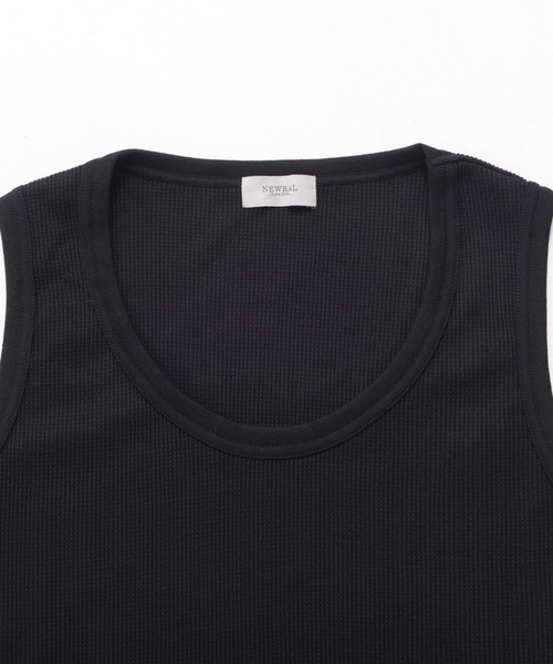 SILVER BULLET（シルバーバレット）の「『SILVER BULLET SELECT AP/シルバーバレットセレクト』Uネック ワッフルトールタンクトップ【gb】（Tシャツ/カットソー・メンズ・グレー/ブラック/オフホワイト・LL/M/L）」の19枚目の写真