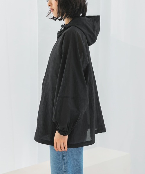 URBAN RESEARCH ROSSO WOMEN(アーバンリサーチ ロッソ)の「シアーパーカーブルゾン(ブルゾン・レディース・ブラック/ホワイト・FREE)」の22枚目の写真