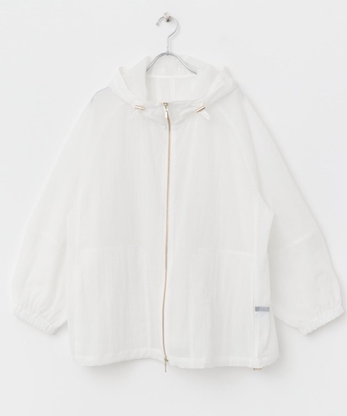 URBAN RESEARCH ROSSO WOMEN(アーバンリサーチ ロッソ)の「シアーパーカーブルゾン(ブルゾン・レディース・ブラック/ホワイト・FREE)」の10枚目の写真