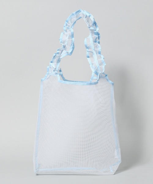 A part by（アパートバイ）の「【別注】miller_メッシュトート（トートバッグ・レディース・ブラック/アイボリー・FREE）」の22枚目の写真