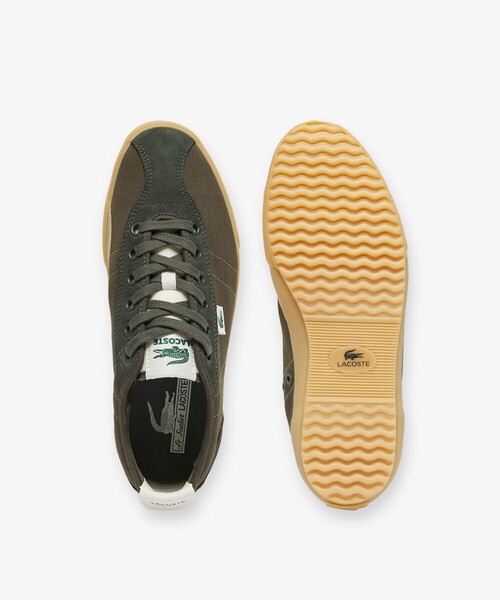 LACOSTE(ラコステ)の「メンズ BACKSLAM 125 2 CMA(スニーカー・メンズ・モスグリーン・28.5cm/25.0cm/26.0cm/25.5cm/26.5cm/27.0cm/28.0cm)」の4枚目の写真