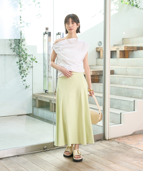 Rouge vif Anna(ルージュヴィフアンナ)の「ギャザーアシンメトリーブラウス(シャツ/ブラウス・レディース・ブラック/ホワイト・フリー)」の21枚目の写真