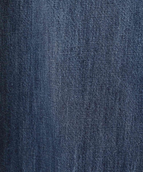 YECCA VECCA（イェッカヴェッカ）の「綿麻バギーデニムパンツ（デニムパンツ・レディース・インディゴブルー・S/M）」の17枚目の写真