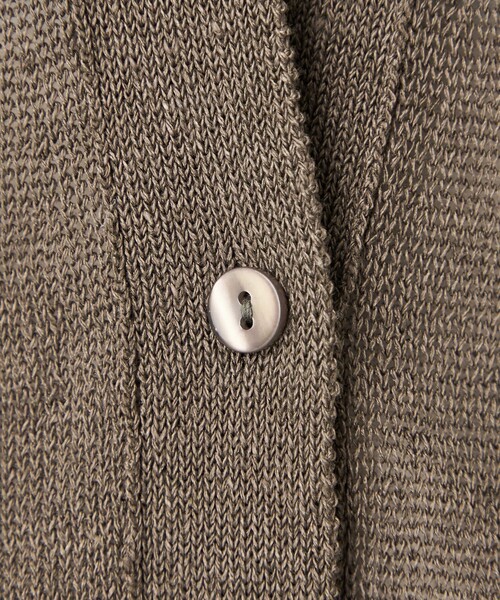 【着用2回のみ】conte ディープVネック カーディガン MD.GRAY UNITED ARROWS｜<conte>ディープVネック カーディガン | Rakuten