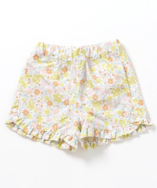 apres les cours（アプレレクール）の「【撥水加工/ジュニア対応】水陸両用フリルショートパンツ（その他パンツ・キッズ・サックスブルー/その他3/キナリ/ネイビー/ピンク・80/90/100/120/110/130/140）」の19枚目の写真