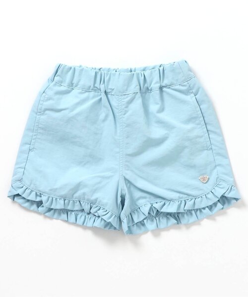 apres les cours（アプレレクール）の「【撥水加工/ジュニア対応】水陸両用フリルショートパンツ（その他パンツ・キッズ・サックスブルー/その他3/キナリ/ネイビー/ピンク・80/90/100/120/110/130/140）」の14枚目の写真