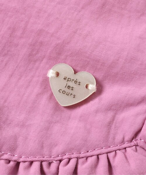 apres les cours（アプレレクール）の「【撥水加工/ジュニア対応】水陸両用フリルショートパンツ（その他パンツ・キッズ・サックスブルー/その他3/キナリ/ネイビー/ピンク・80/90/100/120/110/130/140）」の8枚目の写真