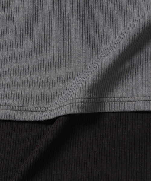 bijorie(ビジュリィ)の「【bijorie】カップ付きレイヤードタンク/NEW BASIC series 25SS(インナーウェア/肌着・レディース・ブラック/アイボリー・MEDIUM/LARGE/LG)」の10枚目の写真