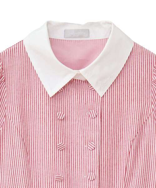 Areeam（アリーム）の「クレリックストライプワンピース（ワンピース・レディース・レッド・FREE）」の19枚目の写真