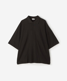 美品 handvaerk オーバーサイズ ポロシャツ ハンドバーク BSHOP handvaerk | コットンピケ ビッグポロシャツ MEN（ポロシャツ