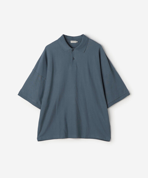 handvaerk | コットンピケ ビッグポロシャツ MEN（ポロシャツ