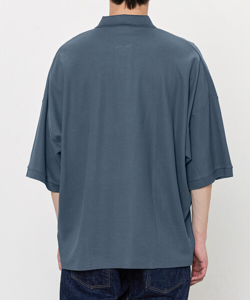 handvaerk | コットンピケ ビッグポロシャツ MEN（ポロシャツ