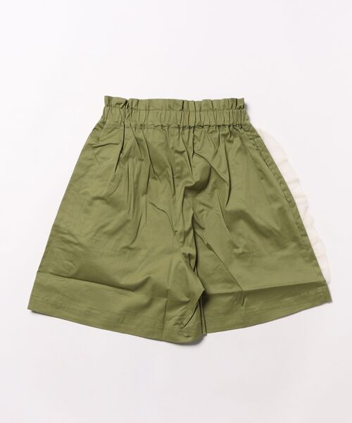 maarook(マルーク)の「ツイルストレッチフリルキュロット(その他パンツ・キッズ・グリーン/ベージュ・160cm/150cm/140cm)」の3枚目の写真