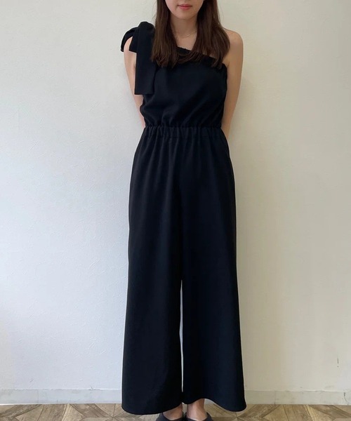 サロペット・オーバーオール・オールインワン RANCLIC one shoulder rompers セール】ワンショルダーロンパース（つなぎ/オールインワン
