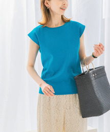 URBAN RESEARCH ROSSO WOMEN | 汗染防止フレンチリブTシャツ(Tシャツ/カットソー)