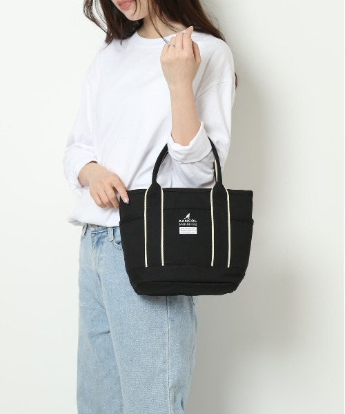 KANGOL（カンゴール）の「KANGOL KGC-2 2WAYバッグ（トートバッグ・レディース・ホワイト・FREE）」の18枚目の写真