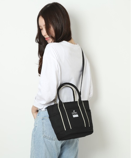 KANGOL（カンゴール）の「KANGOL KGC-2 2WAYバッグ（トートバッグ・レディース・ホワイト・FREE）」の17枚目の写真