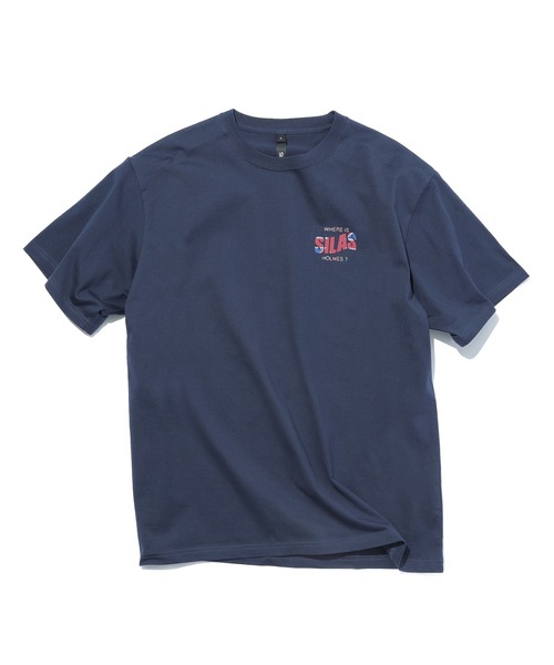 SILAS(サイラス)の「UNION JACK LOGO S/S TEE(Tシャツ/カットソー・メンズ・ホワイト/ネイビー/ブラック・M/L/XL)」の4枚目の写真