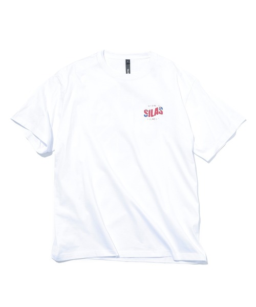 SILAS(サイラス)の「UNION JACK LOGO S/S TEE(Tシャツ/カットソー・メンズ・ホワイト/ネイビー/ブラック・M/L/XL)」の5枚目の写真