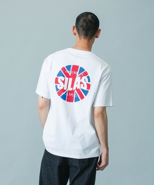 SILAS(サイラス)の「UNION JACK LOGO S/S TEE(Tシャツ/カットソー・メンズ・ホワイト/ネイビー/ブラック・M/L/XL)」の7枚目の写真