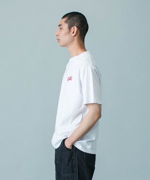 SILAS(サイラス)の「UNION JACK LOGO S/S TEE(Tシャツ/カットソー・メンズ・ホワイト/ネイビー/ブラック・M/L/XL)」の9枚目の写真
