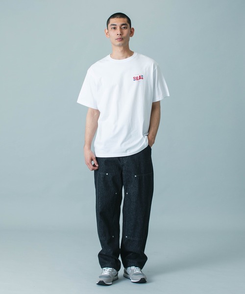 SILAS(サイラス)の「UNION JACK LOGO S/S TEE(Tシャツ/カットソー・メンズ・ホワイト/ネイビー/ブラック・M/L/XL)」の11枚目の写真