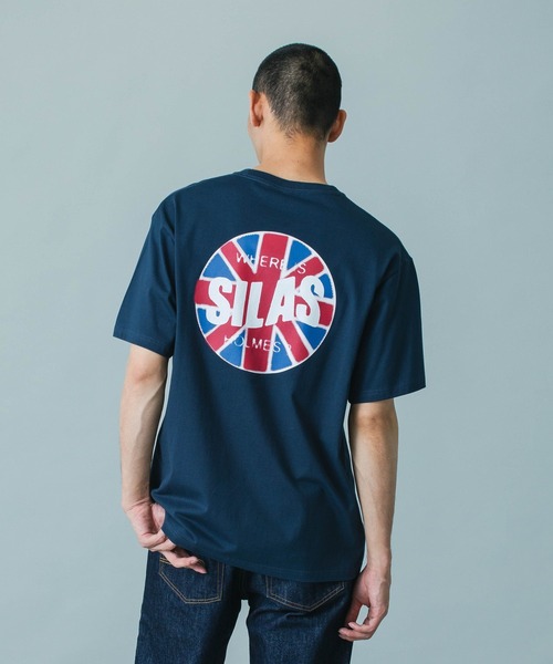 SILAS(サイラス)の「UNION JACK LOGO S/S TEE(Tシャツ/カットソー・メンズ・ホワイト/ネイビー/ブラック・M/L/XL)」の12枚目の写真