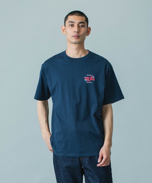 SILAS(サイラス)の「UNION JACK LOGO S/S TEE(Tシャツ/カットソー・メンズ・ホワイト/ネイビー/ブラック・M/L/XL)」の13枚目の写真