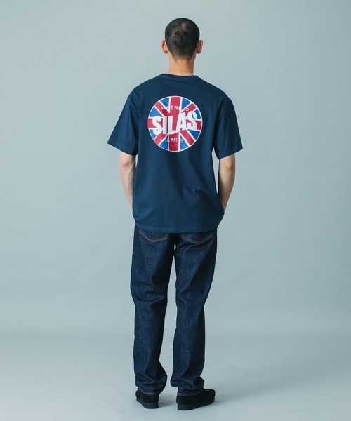 SILAS(サイラス)の「UNION JACK LOGO S/S TEE(Tシャツ/カットソー・メンズ・ホワイト/ネイビー/ブラック・M/L/XL)」の14枚目の写真