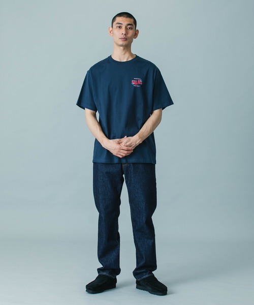 SILAS(サイラス)の「UNION JACK LOGO S/S TEE(Tシャツ/カットソー・メンズ・ホワイト/ネイビー/ブラック・M/L/XL)」の15枚目の写真