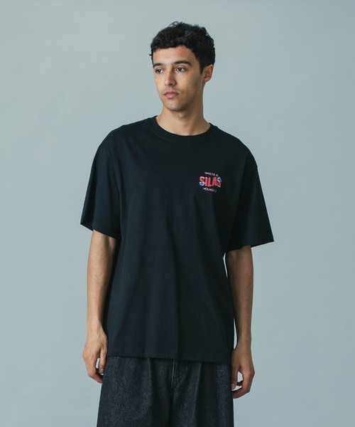 SILAS(サイラス)の「UNION JACK LOGO S/S TEE(Tシャツ/カットソー・メンズ・ホワイト/ネイビー/ブラック・M/L/XL)」の17枚目の写真