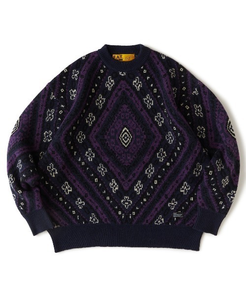 Kinetics（キネティクス）の「F.A.T FOMBUS (エフエーティー フォーブス)（ニット/セーター・メンズ・ネイビー・MEDIUM/XX-LARGE）」の2枚目の写真